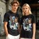 Olive T-Shirt With Elemental Bender Artwork Print