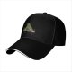 Black Baseball Cap With Christmas Tree And Gifts Festive Design