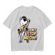 Olive graphic t-shirt with cat Freddie Mercury 'Don't Stop Meow' print