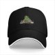 Black Baseball Cap With Christmas Tree And Gifts Festive Design