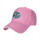 Black Baseball Cap With Stormy Sailing Ship Art Print