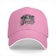 Black baseball cap with Hellfire Club The Freak graphic print