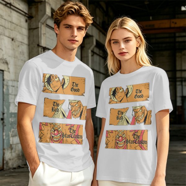 One Piece The Good The Bad The Star Clown Graphic T-Shirt