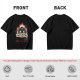 Chaotic Neutral D20 Fire Graphic T-Shirt For Tabletop RPG Fans