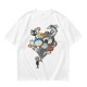 Olive T-Shirt With Studio Ghibli Character Balloon Print