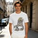 Olive T-Shirt With Cute Totoro And Soot Sprite Anime Print