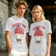 Olive green graphic t-shirt with 'Pretty Fly' and cool mushroom print