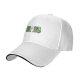 Black Baseball Cap With Retro Pixel Computer Emoji Design