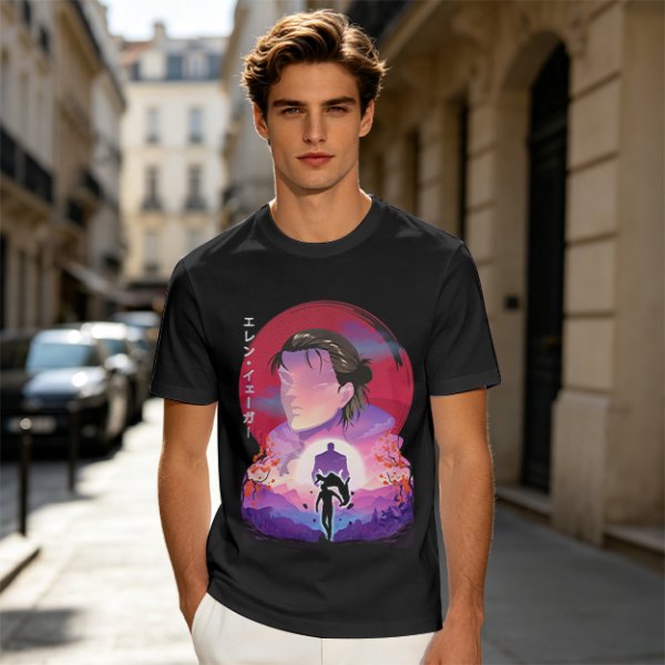 Attack on Titan Eren Yeager Graphic Tee