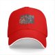 Black Baseball Cap with Fantasy Character Group Art Print