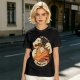 Fall Vibes and Pumpkin Pie Ghost Graphic T-Shirt