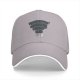 Black baseball cap with stacked cat graphic and 'FREE' text