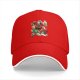 Black Baseball Cap With Cute Cats Cooking Food Graphic