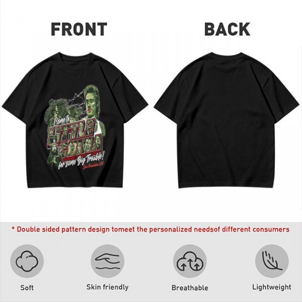 Little China Big Trouble Graphic Tee for Movie Fans
