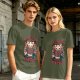 Dungeon Master At Your Service Cat Graphic T-Shirt