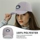 Black Baseball Cap With Nope Seal Of Disapproval Graphic