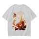 Anime Fire Bender Silhouette Graphic T-Shirt