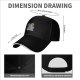 Black baseball cap with Dungeons & Dinosaurs graphic print