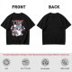 Olive t-shirt with angry gaming wolf graphic and funny apology text