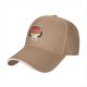 Black baseball cap with 'Zero Fox Given' grumpy fox graphic