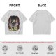 Olive T-shirt with Attack on Titan Colossal Titan Graphic Print