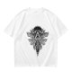 Olive Green T-Shirt With Detailed Fantasy Crest Graphic