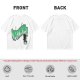 Olive Green Graphic T-Shirt with Wizomania Wizard Print