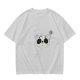 Olive Green T-Shirt With Cute Panda Bomb Graphic Print