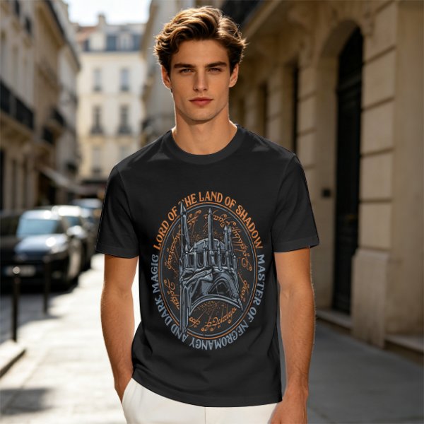 Lord of the Land of Shadow Dark Magic Graphic T-Shirt