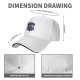 Black Baseball Cap With Fantasy Dragon And Warrior Graphic