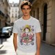 One Piece Luffy Ramen Peace Sign Anime Graphic T-Shirt