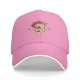 Black Baseball Cap With Cute Cat Eating Instant Ramen Graphic