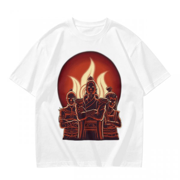 Avatar Fire Nation Characters Graphic Tee