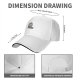 Black baseball cap with cute cartoon girl and cats graphic