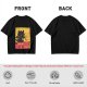 Olive t-shirt featuring Toothless dragon and Chat Noir themed text