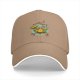 Black Baseball Cap With Chocobo Gaming Graphic Print