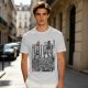 Olive Anime Scout Regiment Action Graphic T-Shirt