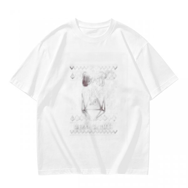 Olive Green Oversized Short Sleeve Graphic T-Shirt
