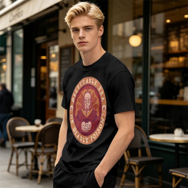 Unisex Graphic Tee Featuring Iroh Delectable Tea Or Deadly Poison Design
