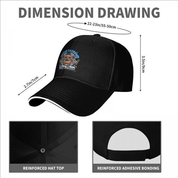 Freddy Fazbear's Pizza Place Graphic Baseball Cap