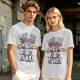 Don't Skip Pi Day T-Shirt with Lifting Pi Character Holding Pies