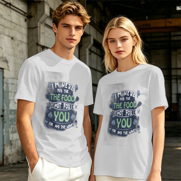 Olive graphic t-shirt with funny food and wine quote design