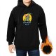 Black hoodie with witch graphic and 'Spice Everyone Dies' text