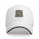Black Baseball Cap with Vintage Goblin King Art Print