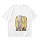 Olive T-Shirt With Funny Taco Characters Around A Campfire