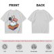 Olive T-Shirt With Sad Sushi Character Saying Thanks Chef Print