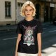 Olive T-Shirt With Meditating Wise Old Man And Dragon Art Print
