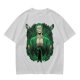 One Piece Roronoa Zoro Graphic Print Olive T-Shirt