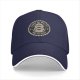 Black Baseball Cap With 'Cause Of Death No Kisses' Skull Graphic