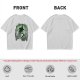 Olive T-Shirt With Spooky Witch Silhouette Halloween Graphic